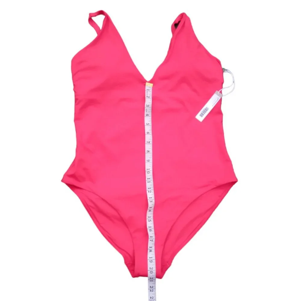 Everlane ReNew red full swim suit sz XL NEW
